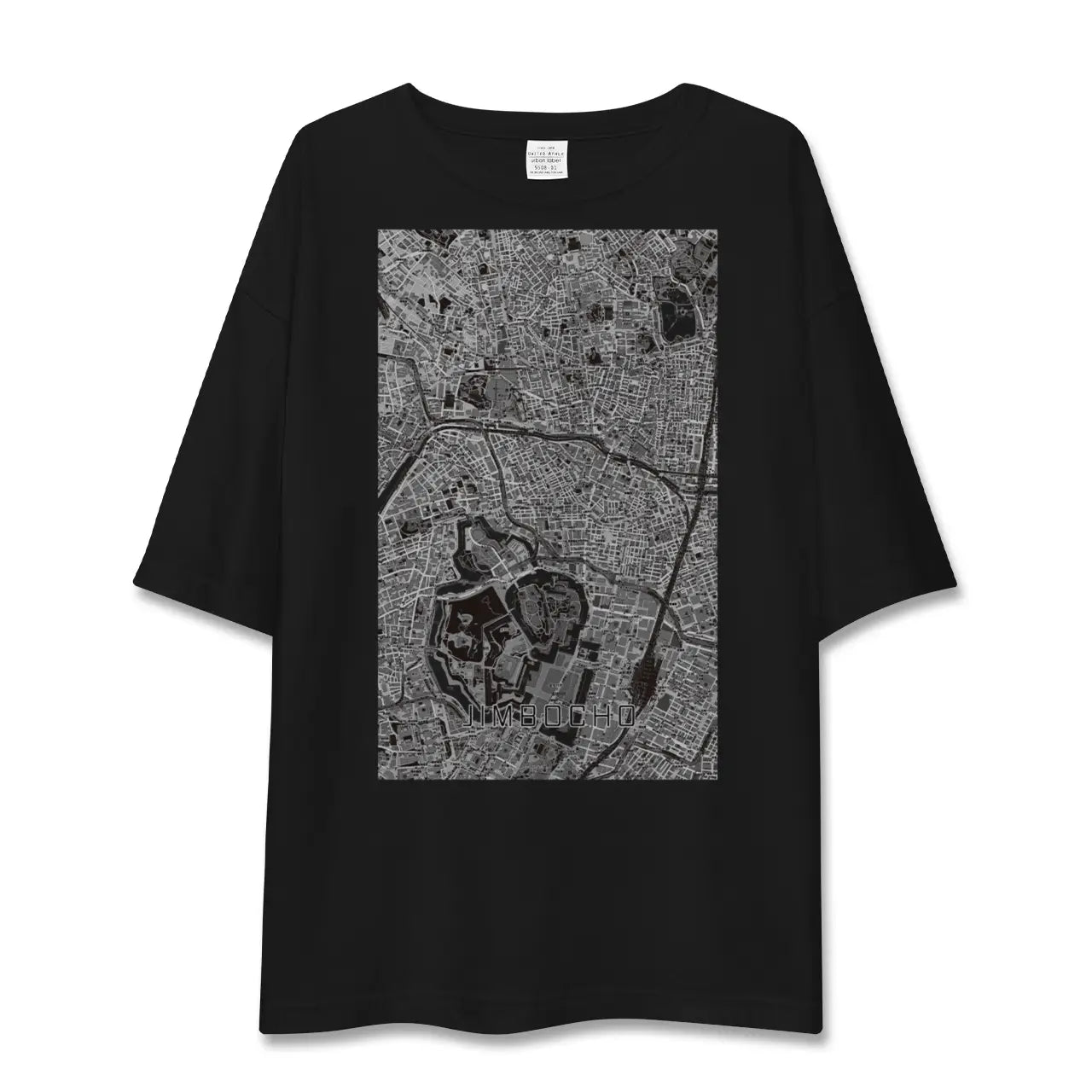【神保町(東京都)】地図柄ビッグシルエットTシャツ