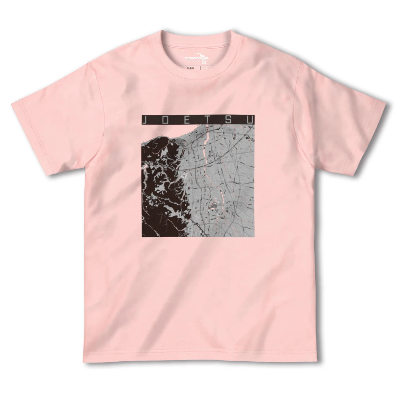 【上越(新潟県)】地図柄ヘビーウェイトTシャツ