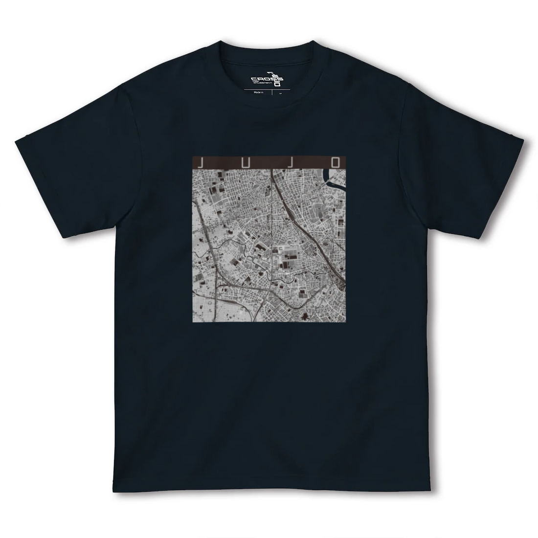 【十条(東京都)】地図柄ヘビーウェイトTシャツ