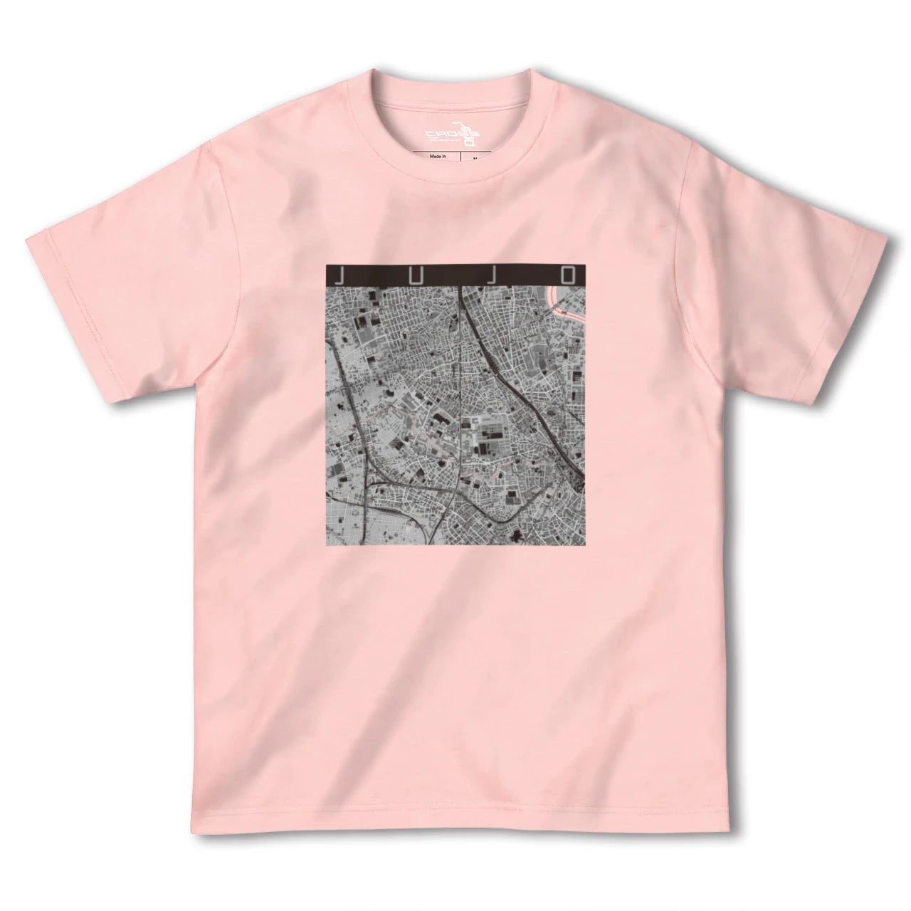 【十条(東京都)】地図柄ヘビーウェイトTシャツ