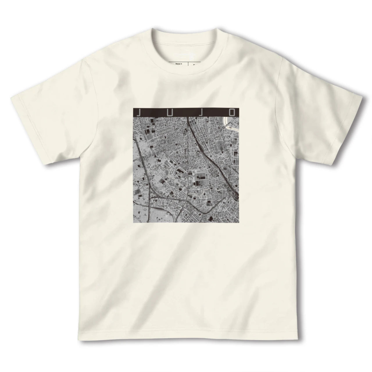 【十条(東京都)】地図柄ヘビーウェイトTシャツ