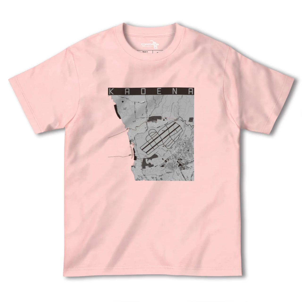 【嘉手納(沖縄県)】地図柄ヘビーウェイトTシャツ