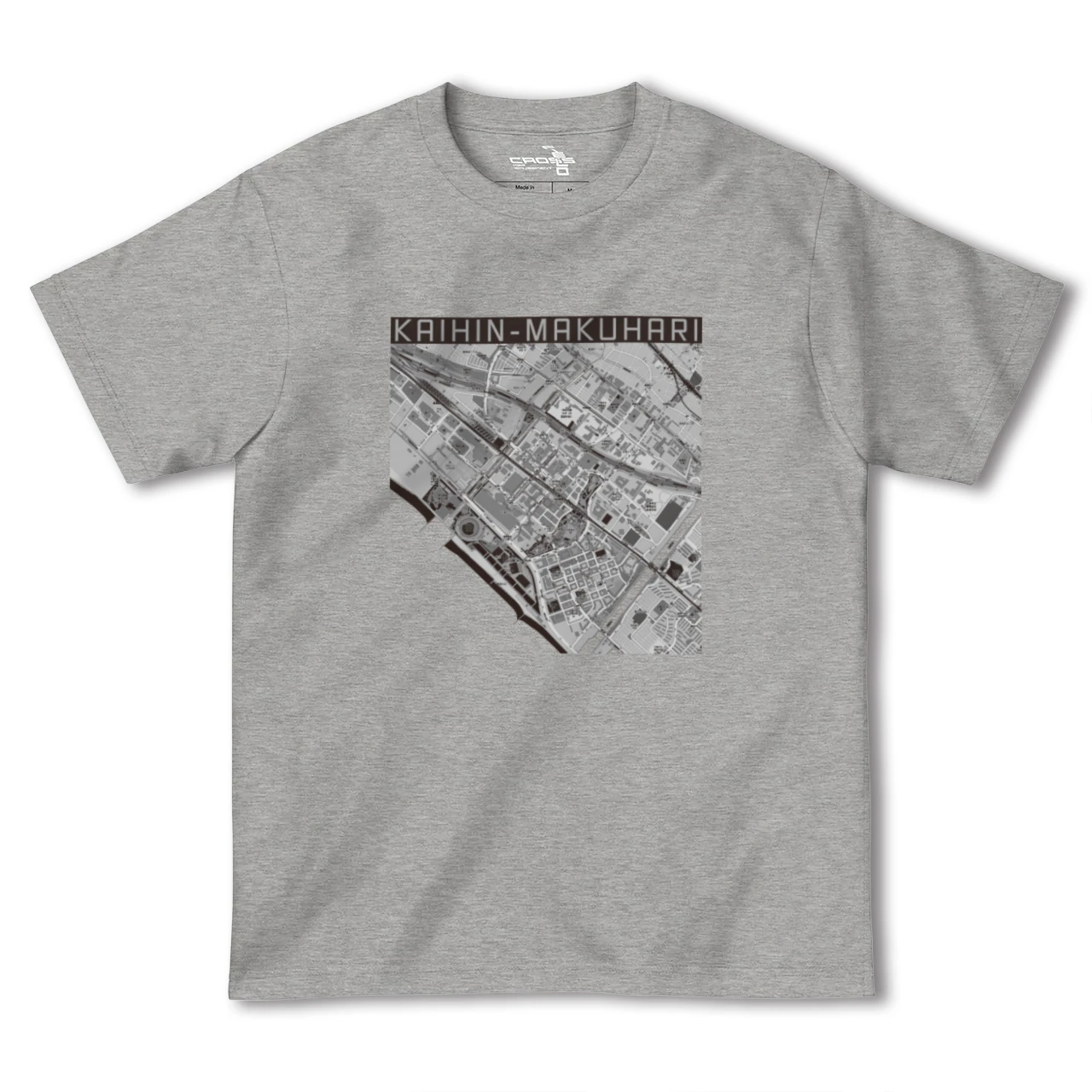 【海浜幕張(千葉県)】地図柄ヘビーウェイトTシャツ