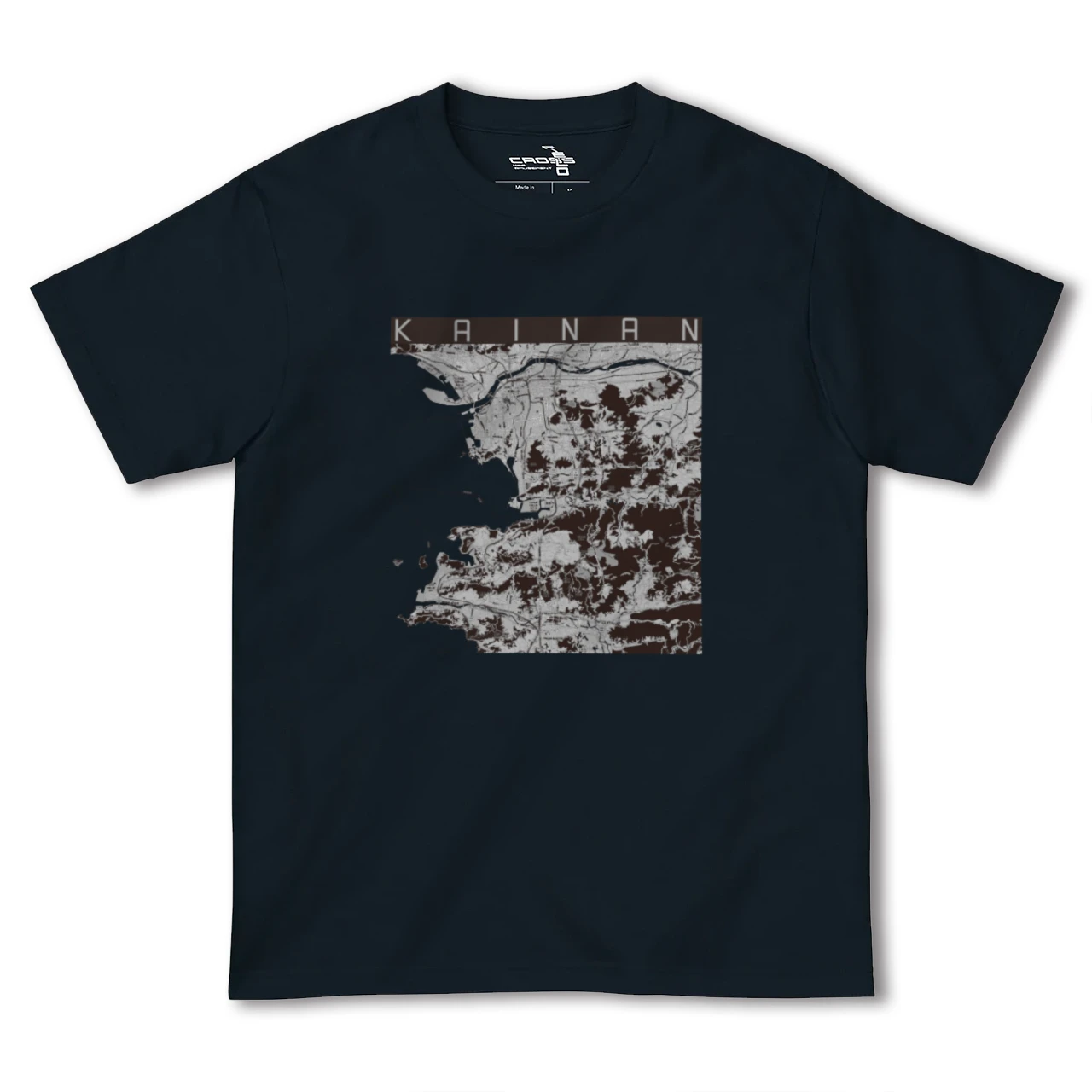【海南(和歌山県)】地図柄ヘビーウェイトTシャツ