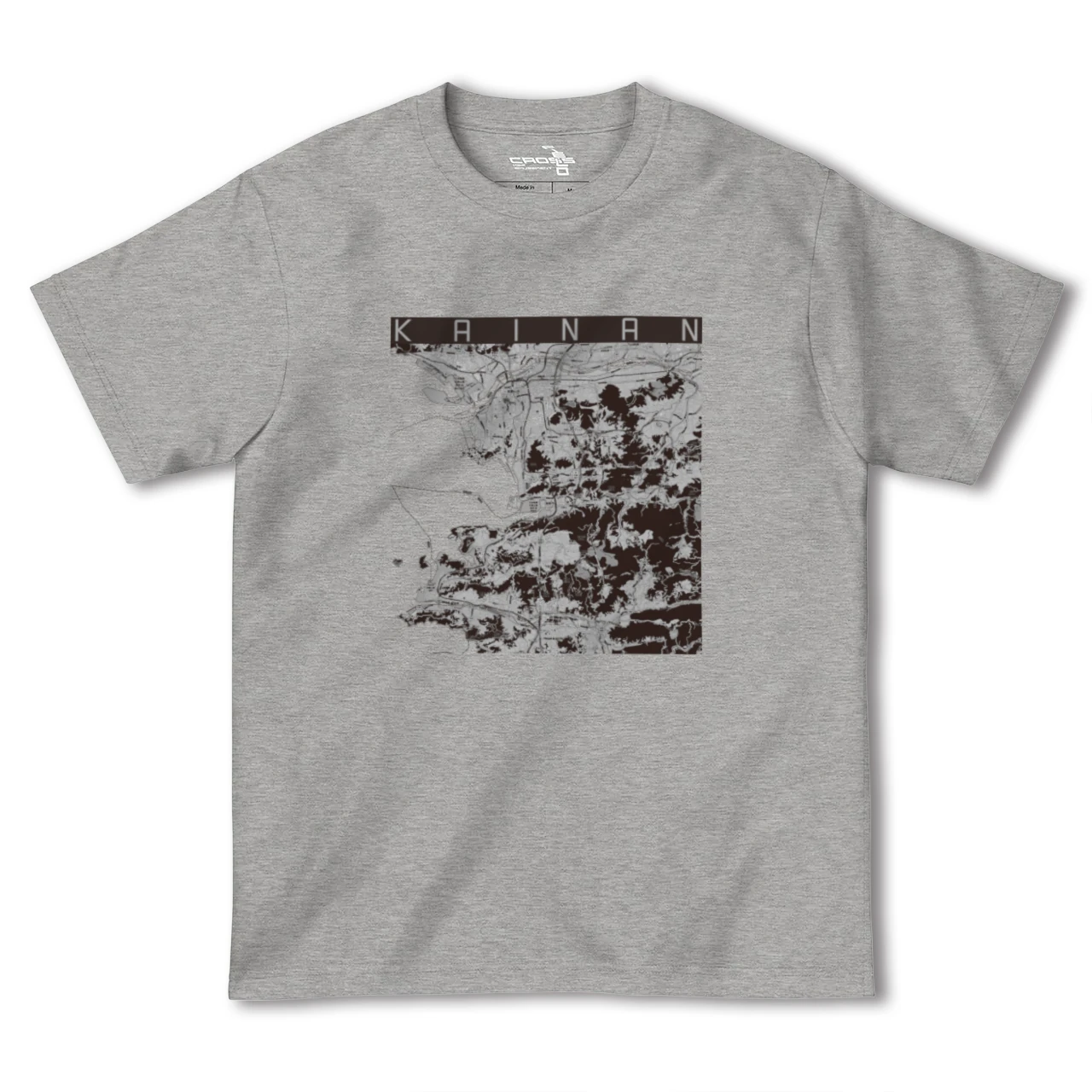 【海南(和歌山県)】地図柄ヘビーウェイトTシャツ