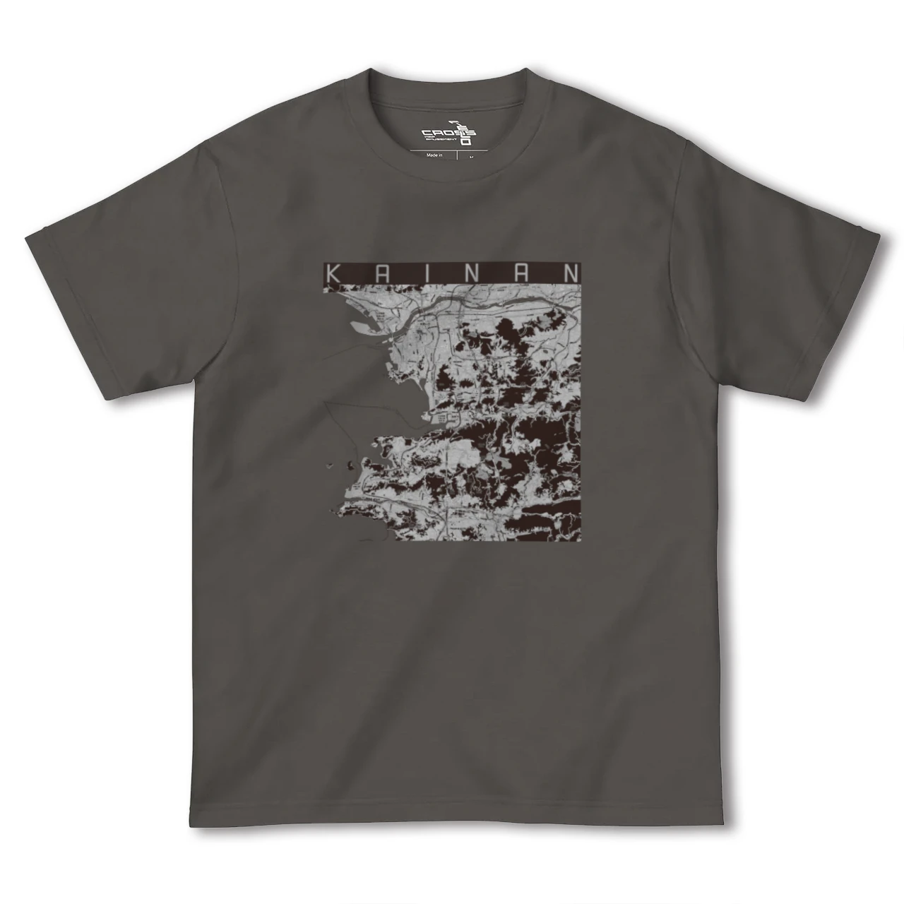 【海南(和歌山県)】地図柄ヘビーウェイトTシャツ