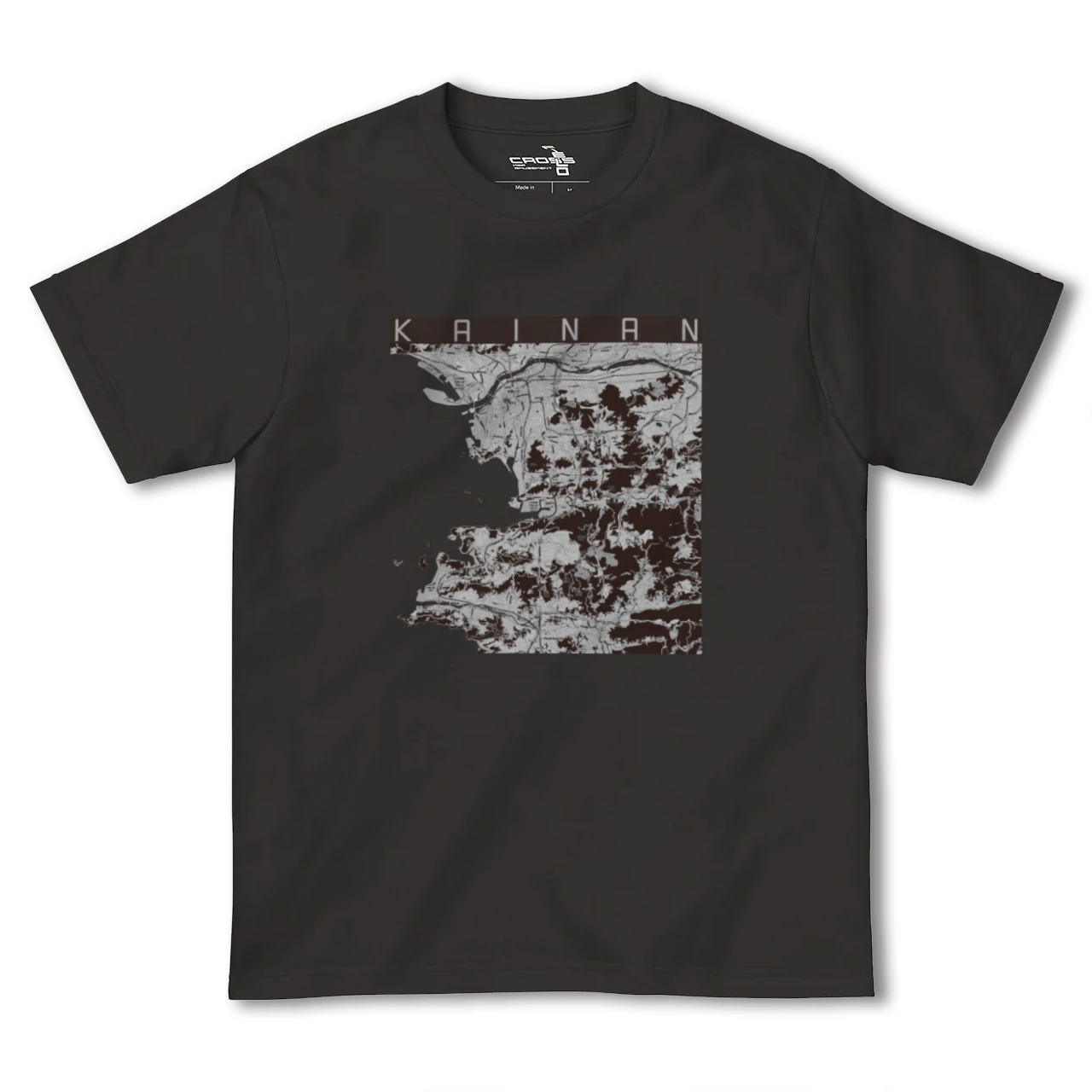 【海南(和歌山県)】地図柄ヘビーウェイトTシャツ