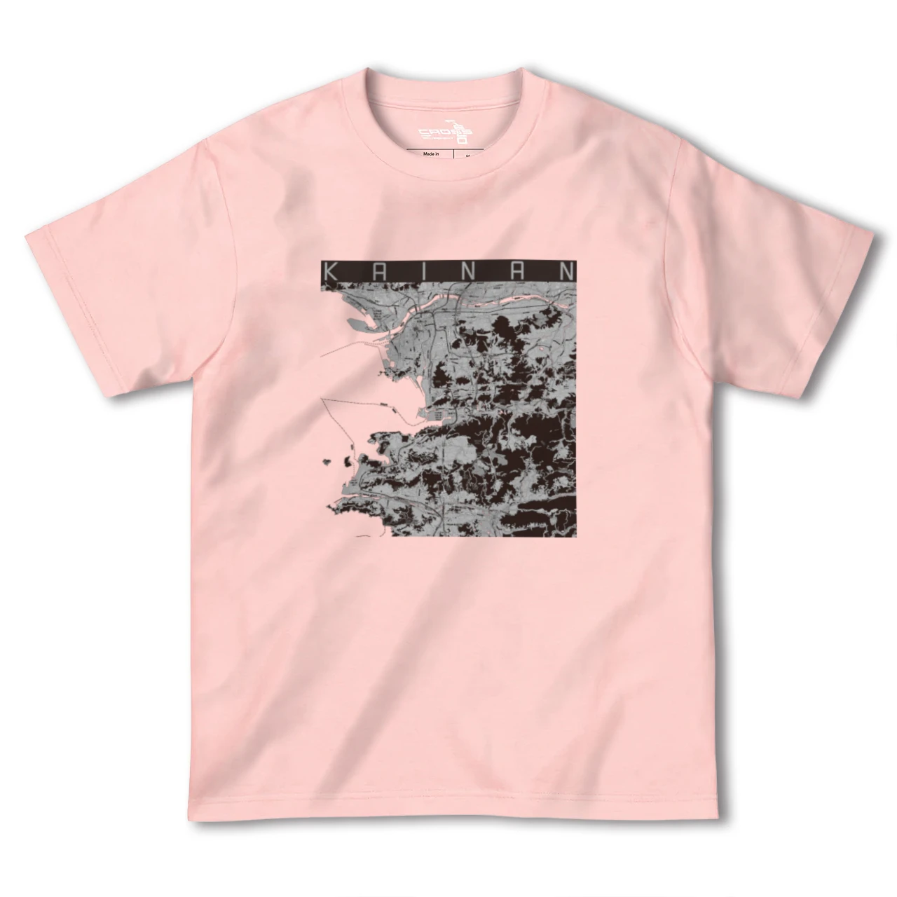 【海南(和歌山県)】地図柄ヘビーウェイトTシャツ