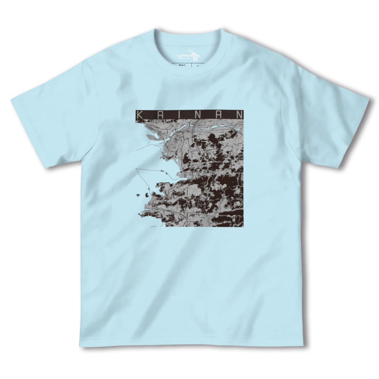 【海南(和歌山県)】地図柄ヘビーウェイトTシャツ