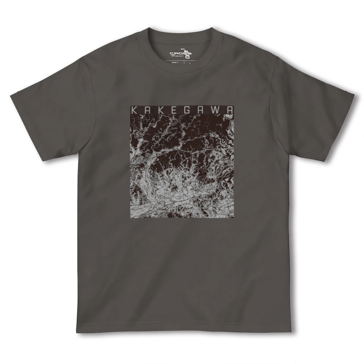 【掛川2(静岡県)】地図柄ヘビーウェイトTシャツ