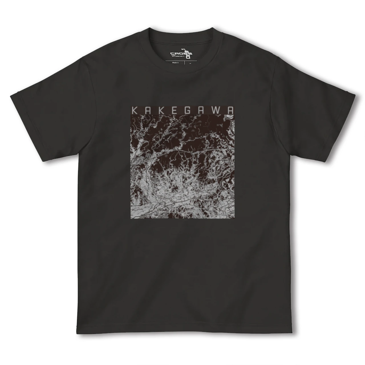 【掛川2(静岡県)】地図柄ヘビーウェイトTシャツ