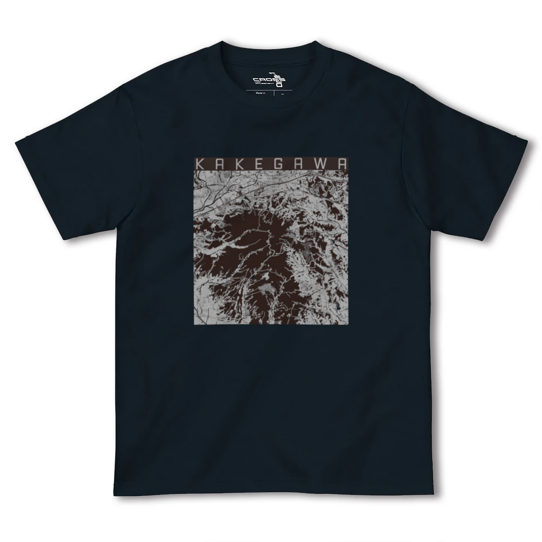 【掛川(静岡県)】地図柄ヘビーウェイトTシャツ