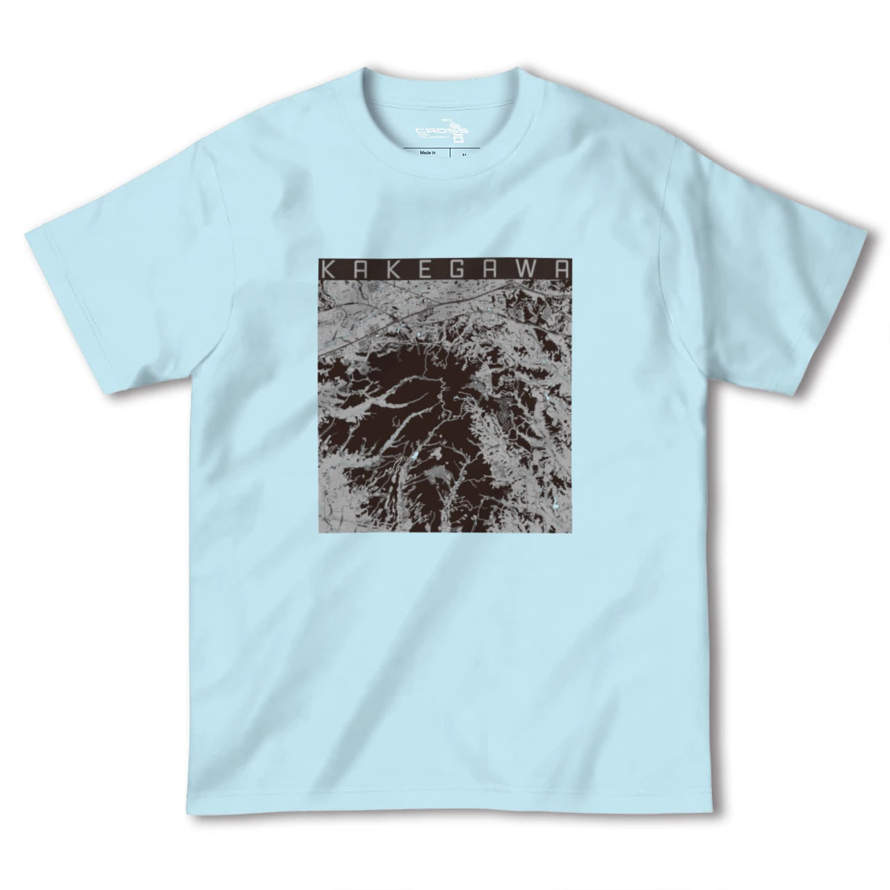【掛川(静岡県)】地図柄ヘビーウェイトTシャツ