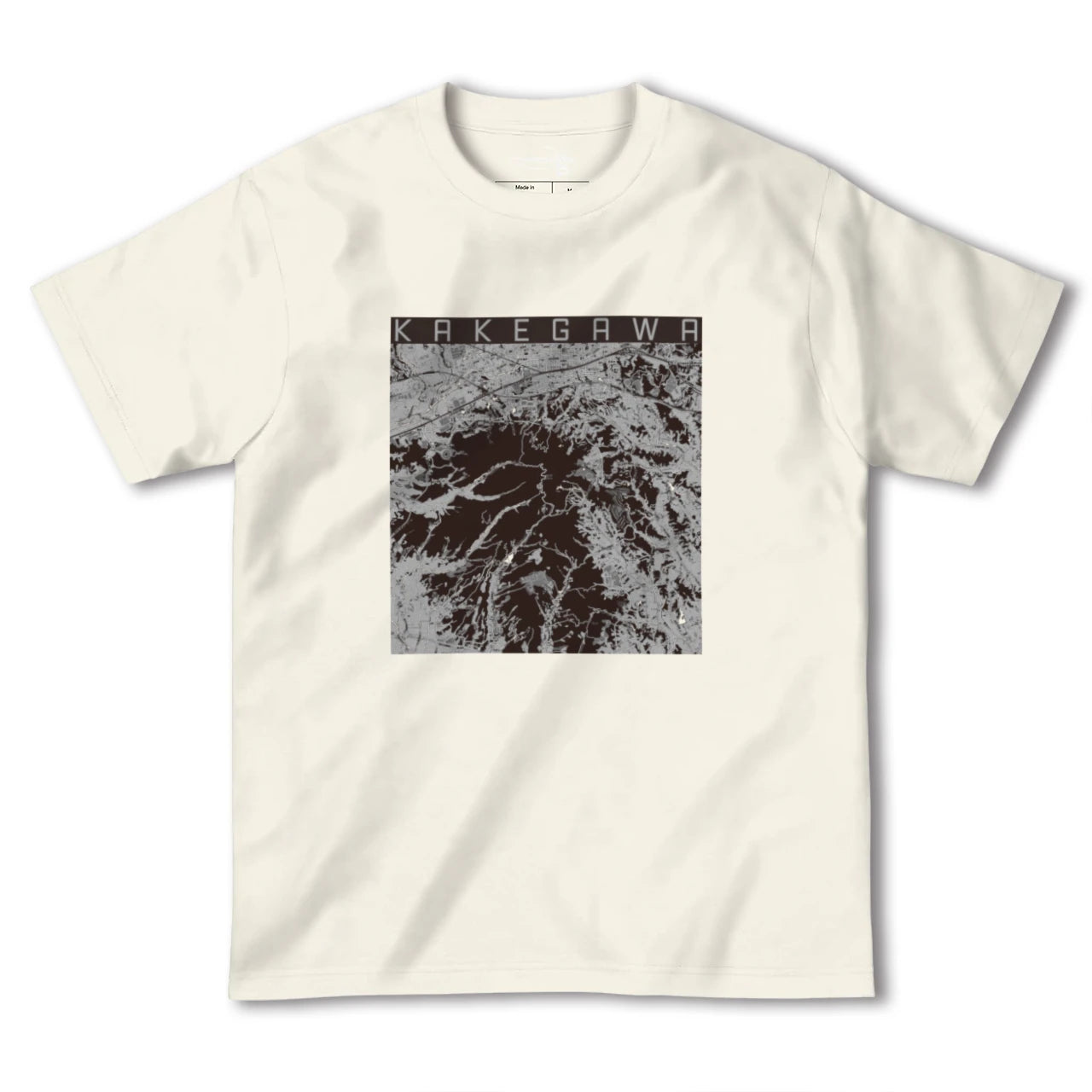 【掛川(静岡県)】地図柄ヘビーウェイトTシャツ