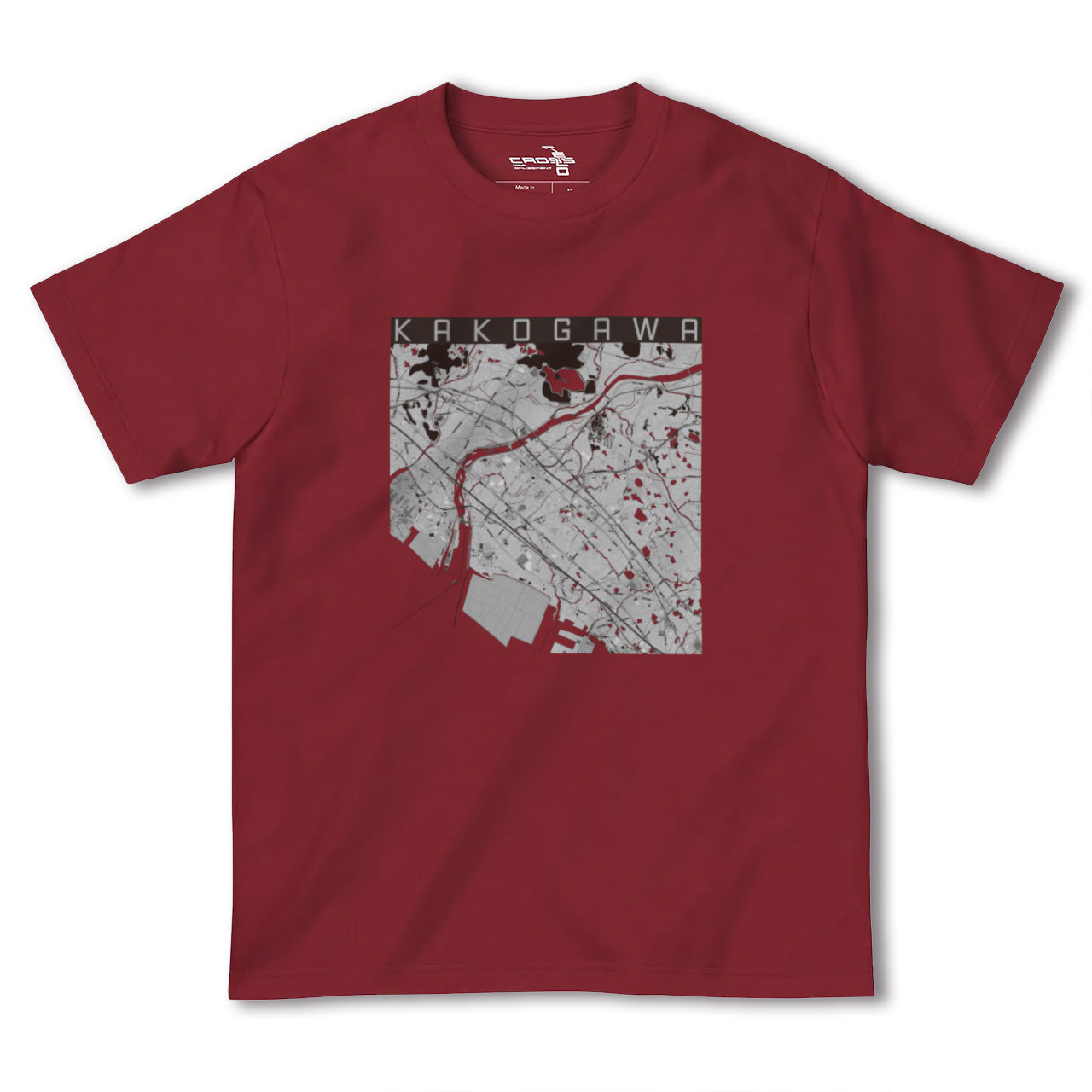 【加古川(兵庫県)】地図柄ヘビーウェイトTシャツ