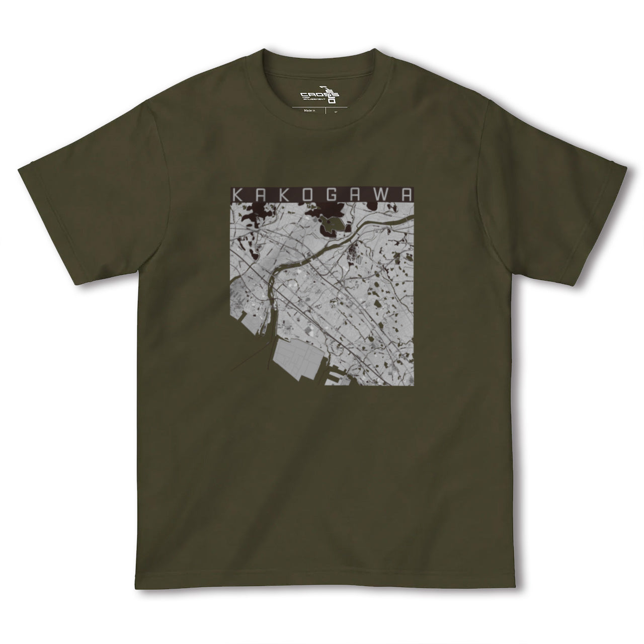 【加古川(兵庫県)】地図柄ヘビーウェイトTシャツ