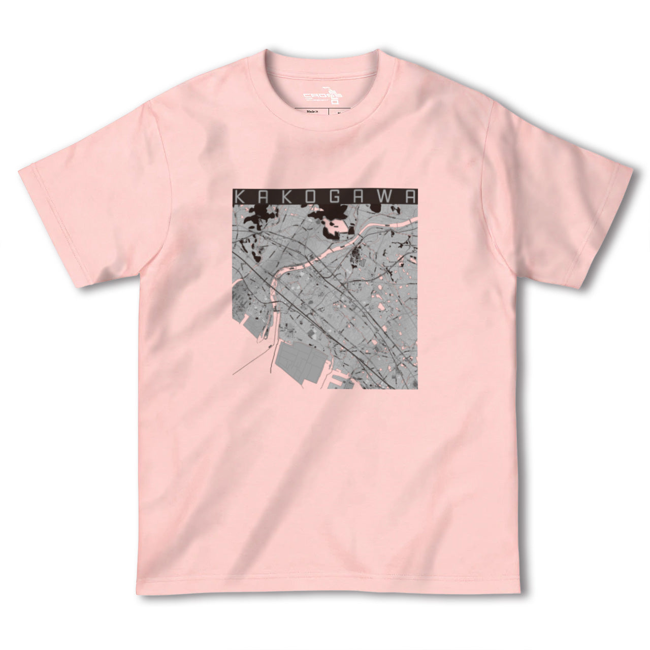 【加古川(兵庫県)】地図柄ヘビーウェイトTシャツ