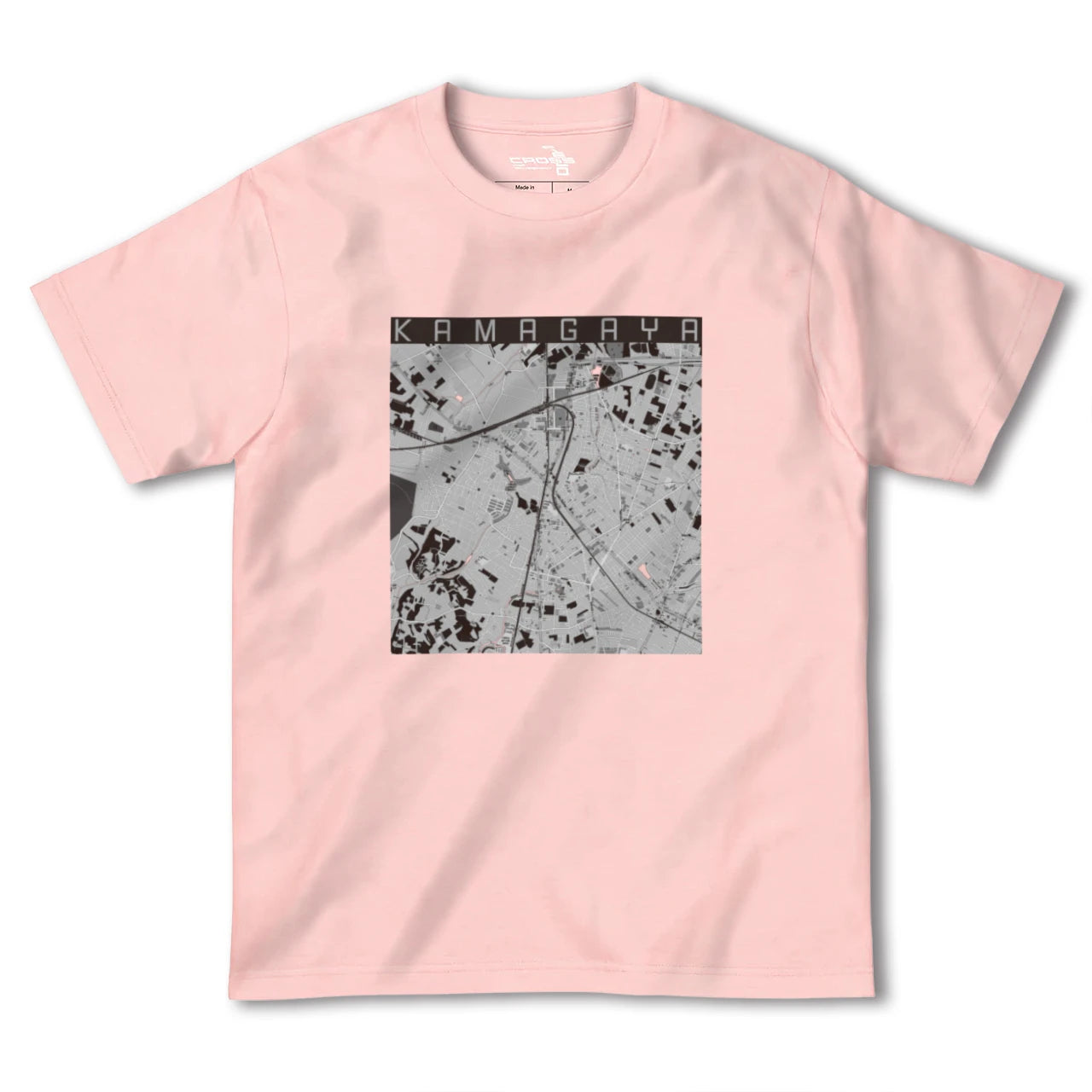 【鎌ケ谷(千葉県)】地図柄ヘビーウェイトTシャツ