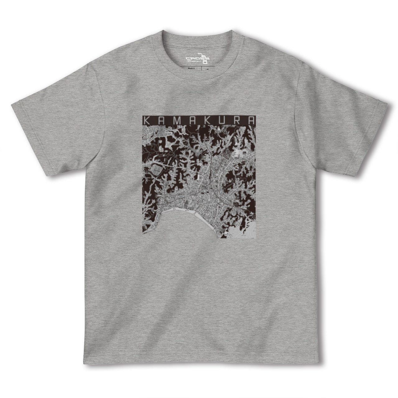 【鎌倉(神奈川県)】地図柄ヘビーウェイトTシャツ