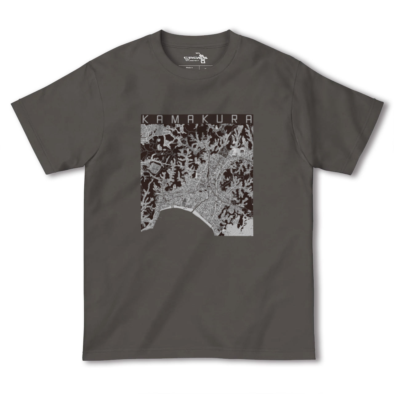 【鎌倉(神奈川県)】地図柄ヘビーウェイトTシャツ