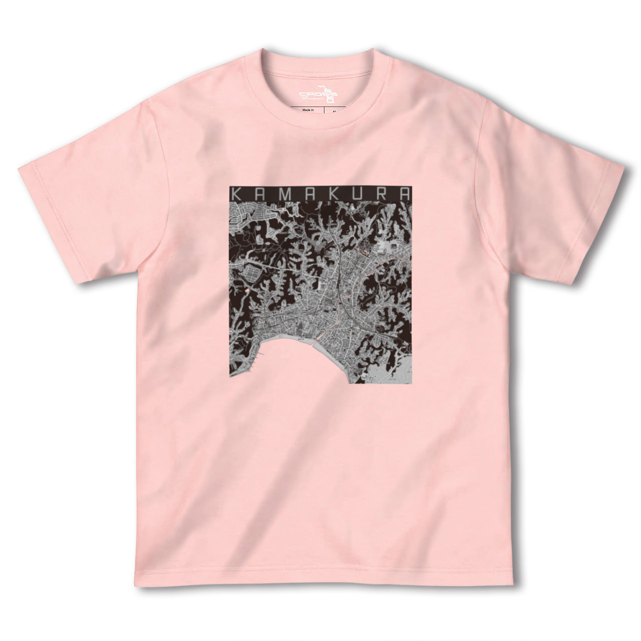 【鎌倉(神奈川県)】地図柄ヘビーウェイトTシャツ