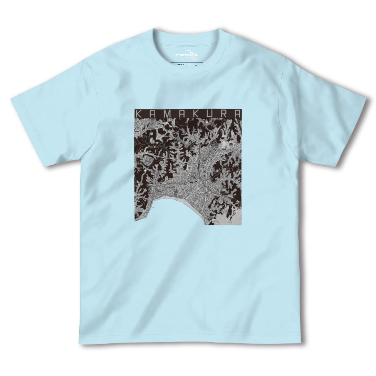 【鎌倉(神奈川県)】地図柄ヘビーウェイトTシャツ