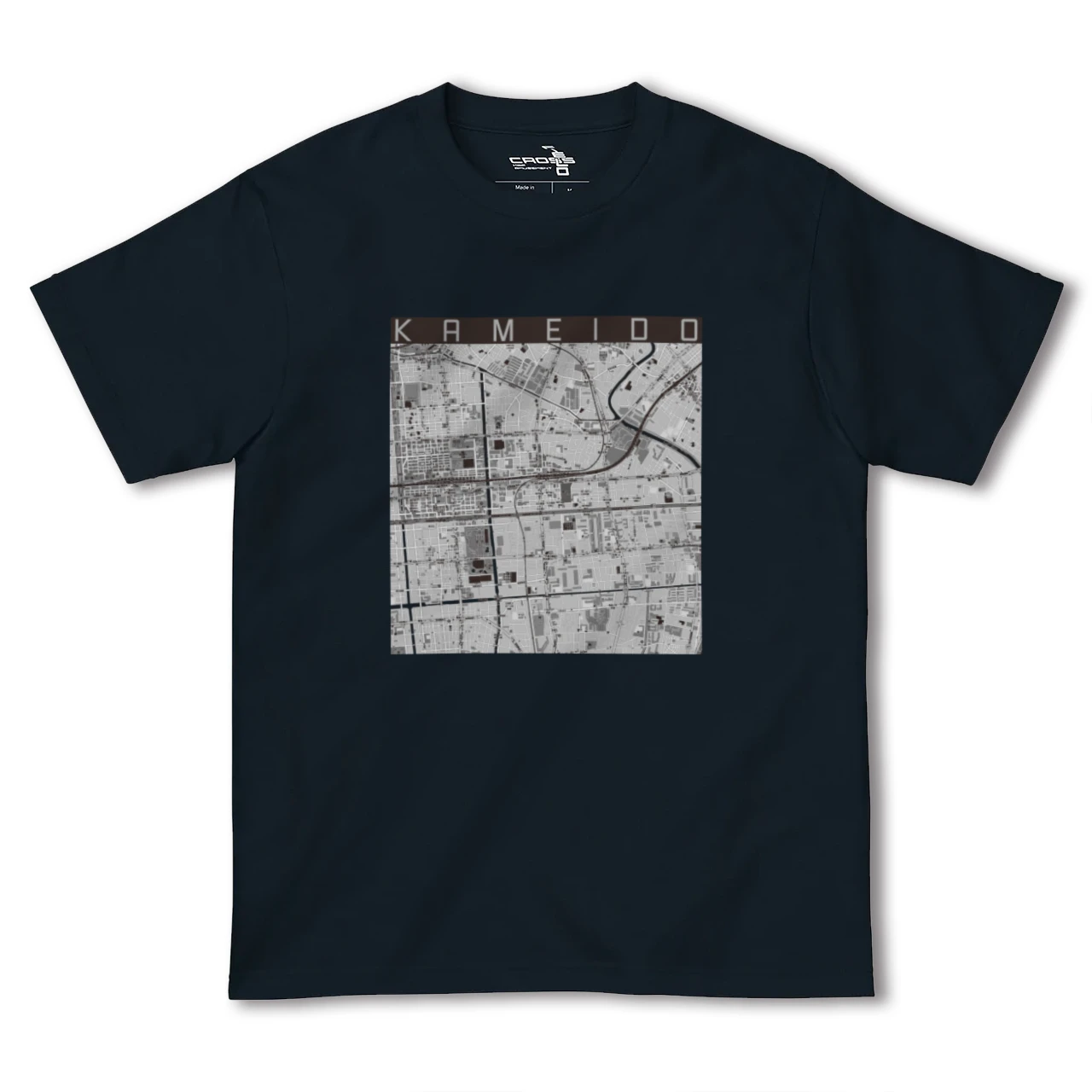 【亀戸(東京都)】地図柄ヘビーウェイトTシャツ