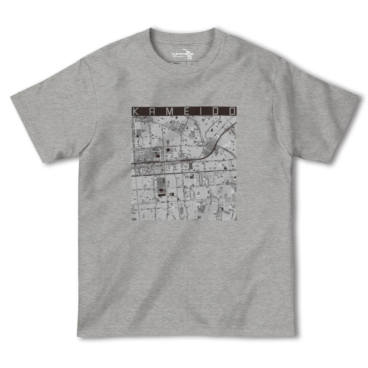 【亀戸(東京都)】地図柄ヘビーウェイトTシャツ