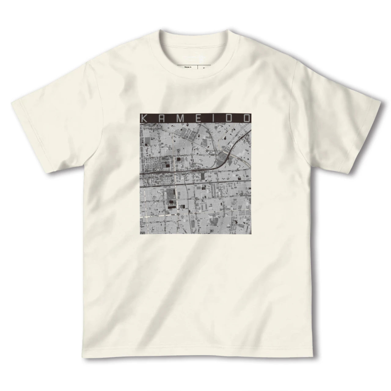【亀戸(東京都)】地図柄ヘビーウェイトTシャツ