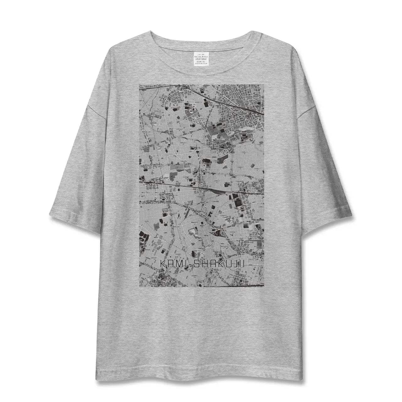 【上石神井(東京都)】地図柄ビッグシルエットTシャツ