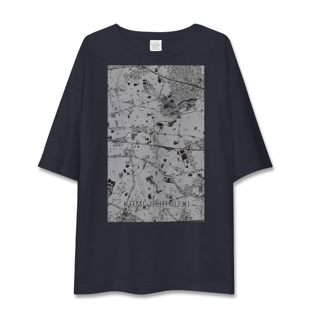 【上石神井(東京都)】地図柄ビッグシルエットTシャツ