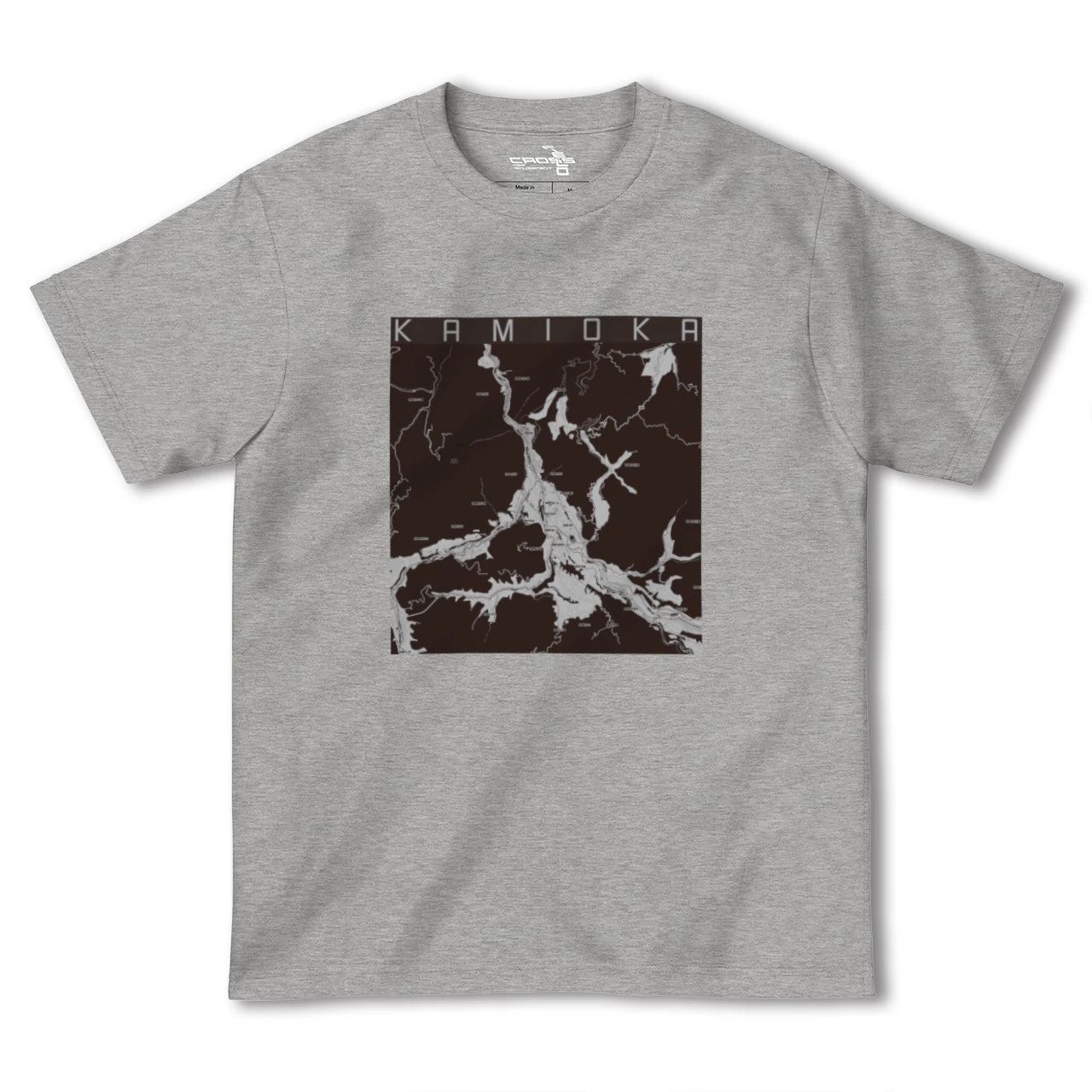 【神岡(岐阜県)】地図柄ヘビーウェイトTシャツ