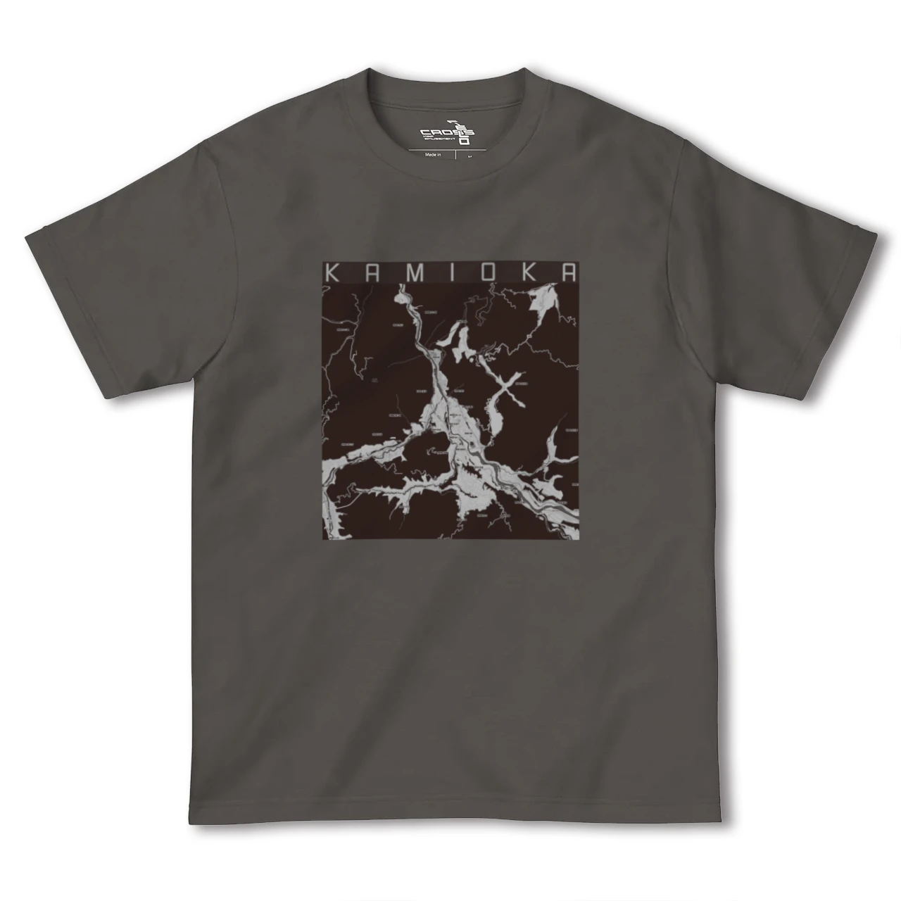 【神岡(岐阜県)】地図柄ヘビーウェイトTシャツ