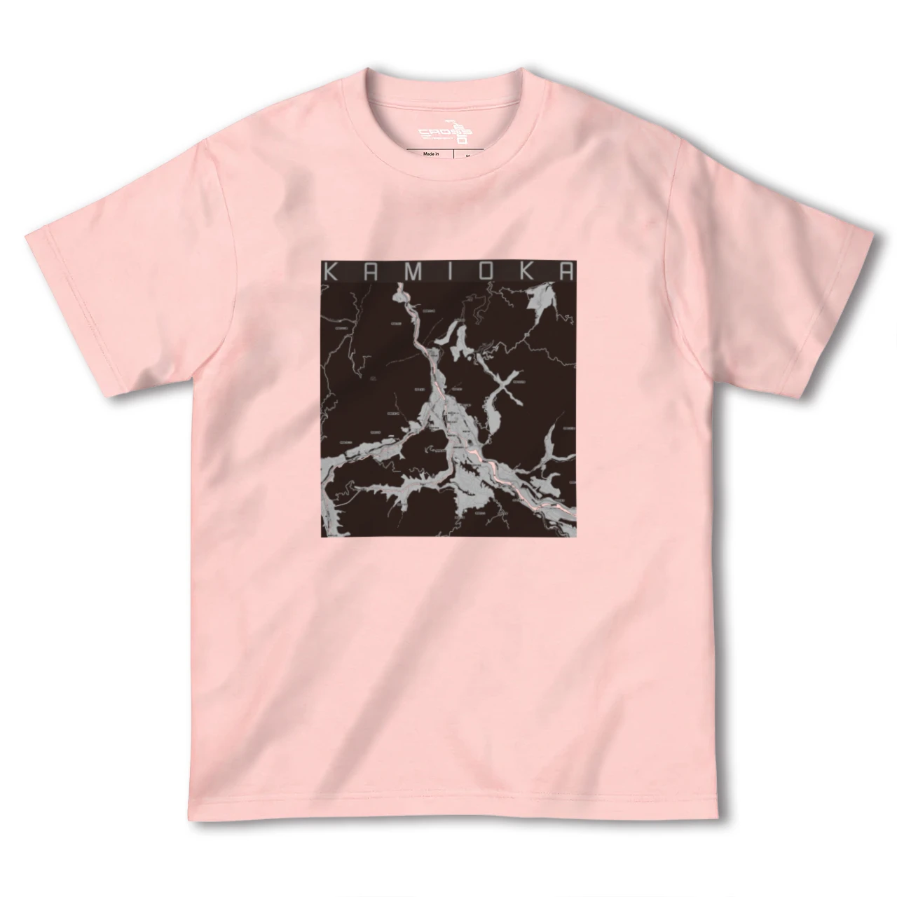 【神岡(岐阜県)】地図柄ヘビーウェイトTシャツ