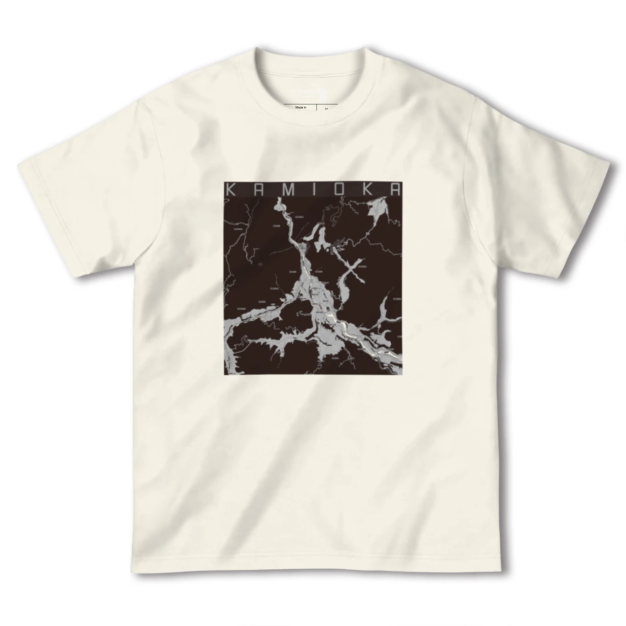 【神岡(岐阜県)】地図柄ヘビーウェイトTシャツ