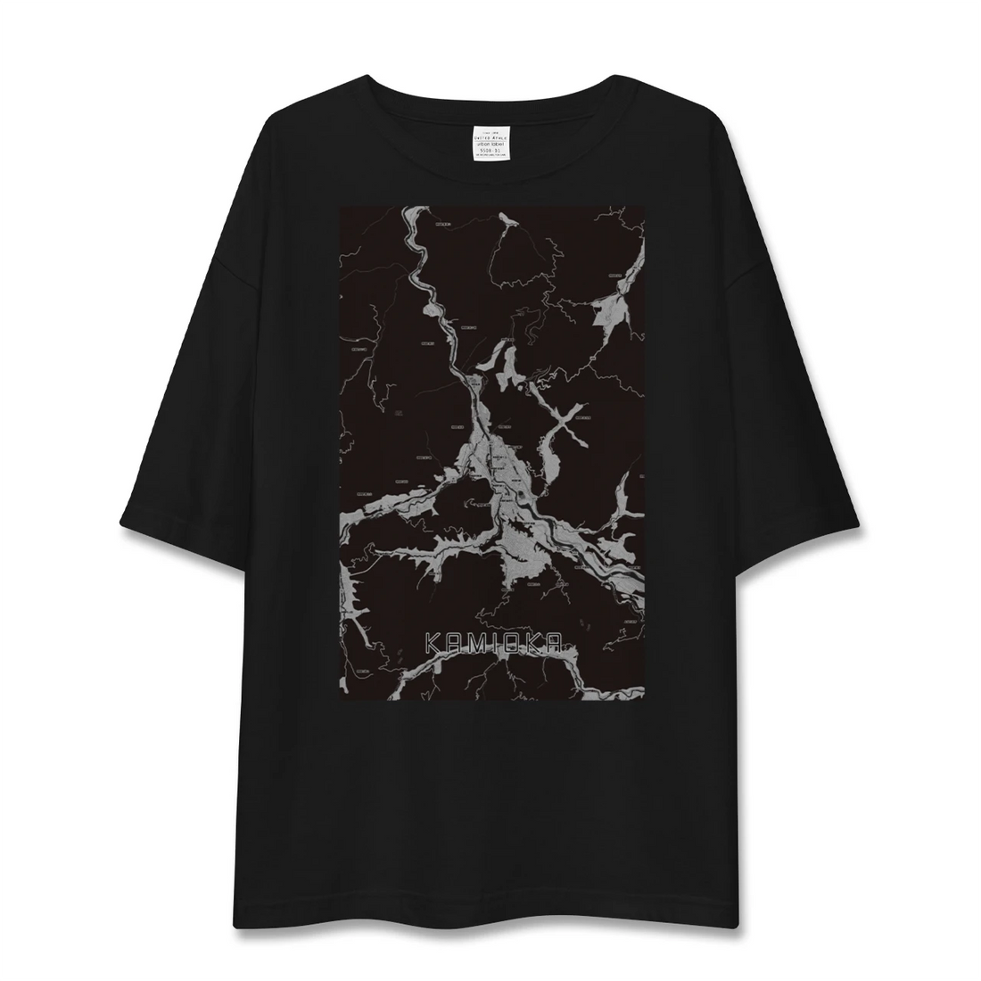 【神岡(岐阜県)】地図柄ビッグシルエットTシャツ