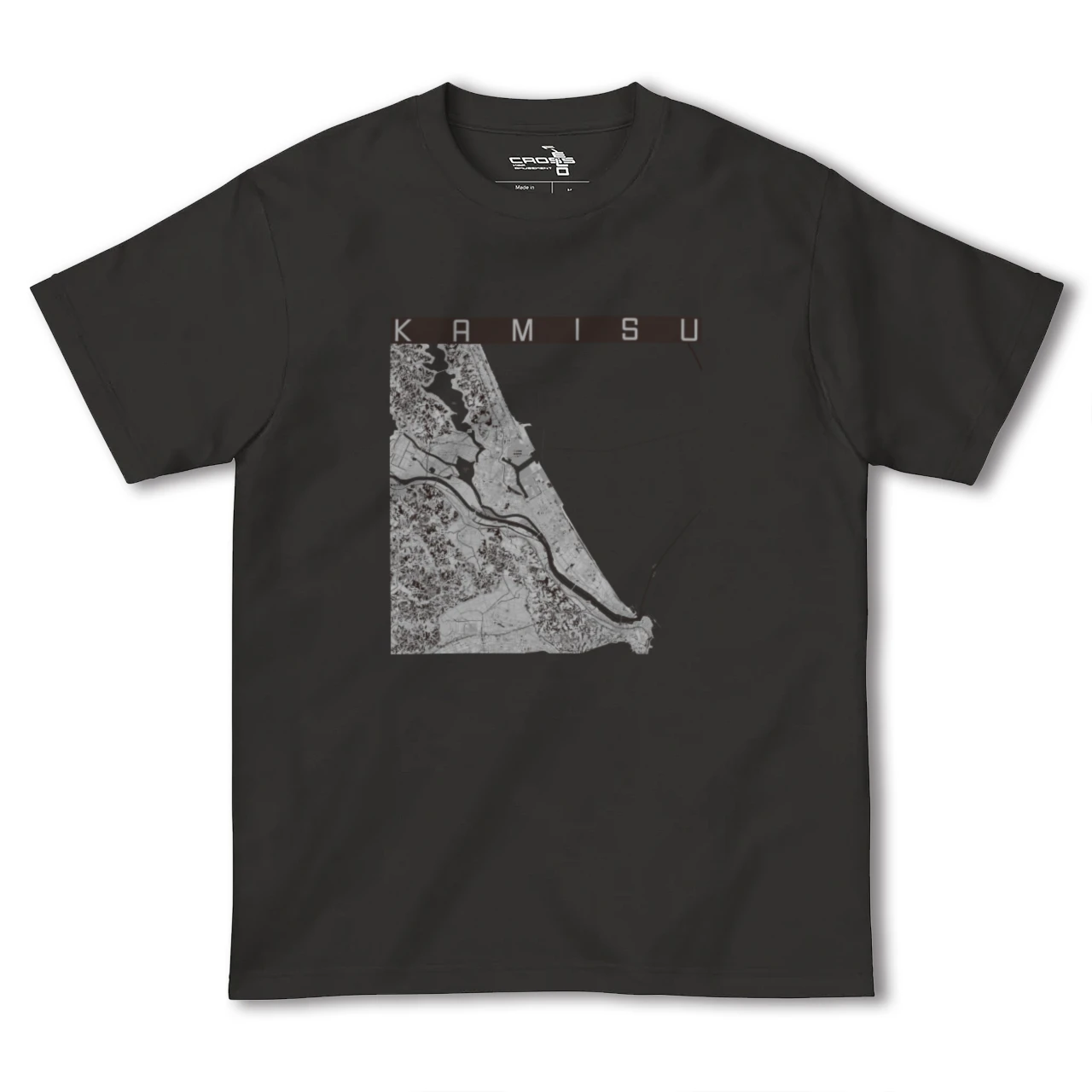 【神栖2(茨城県)】地図柄ヘビーウェイトTシャツ