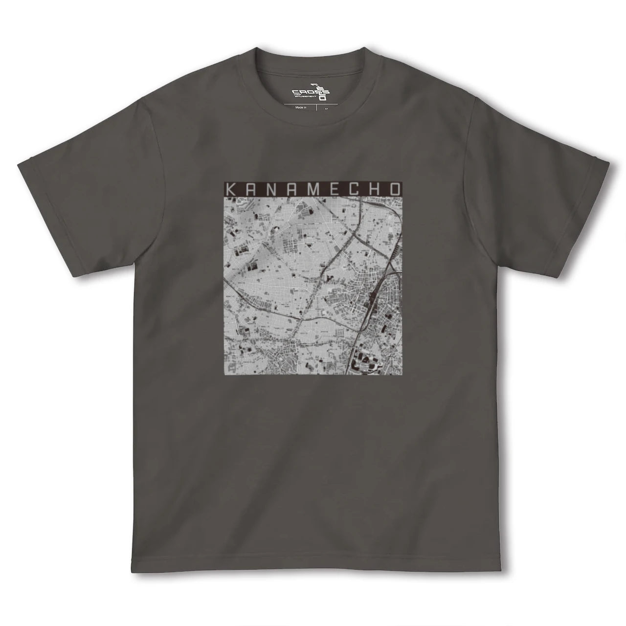 【要町(東京都)】地図柄ヘビーウェイトTシャツ