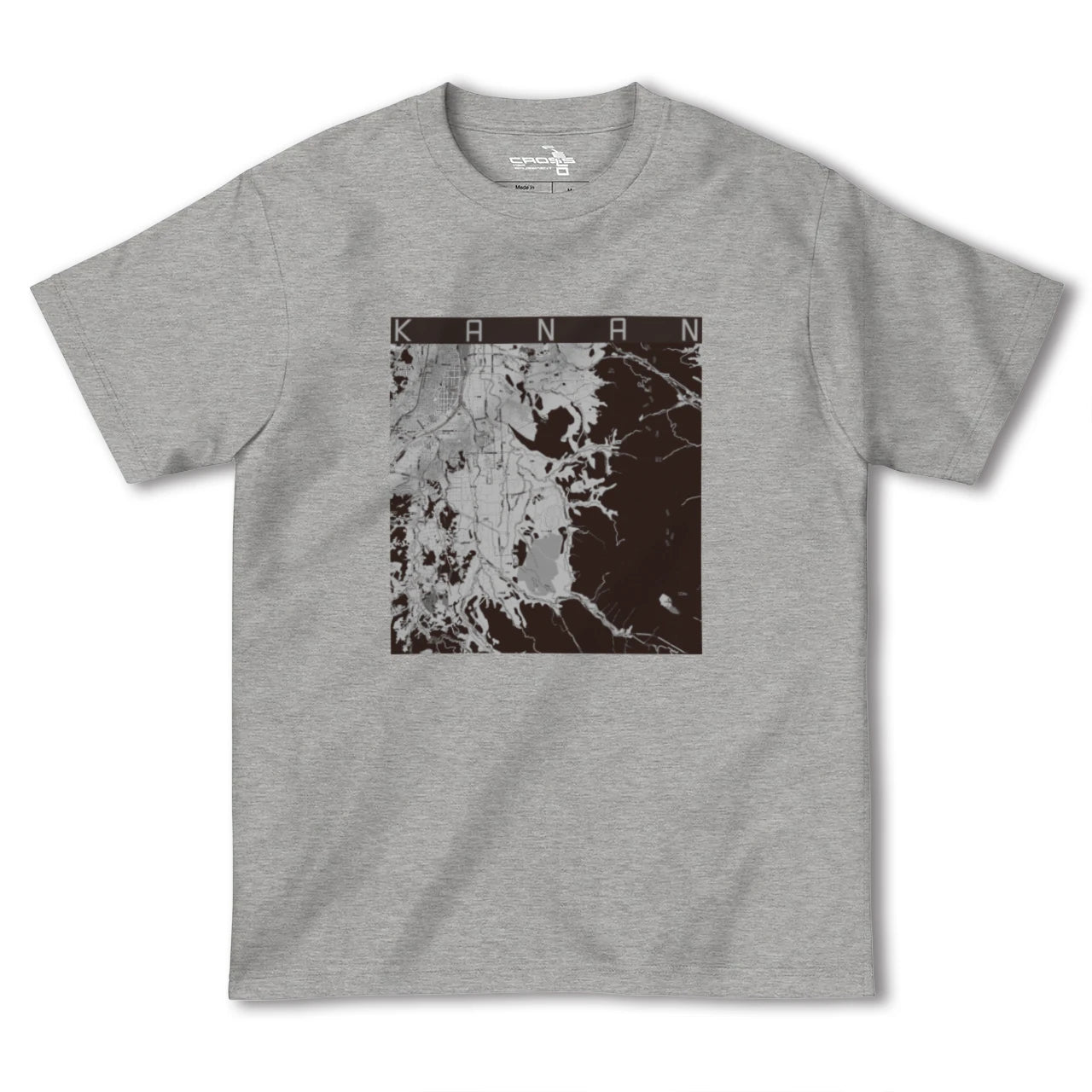 【河南(大阪府)】地図柄ヘビーウェイトTシャツ