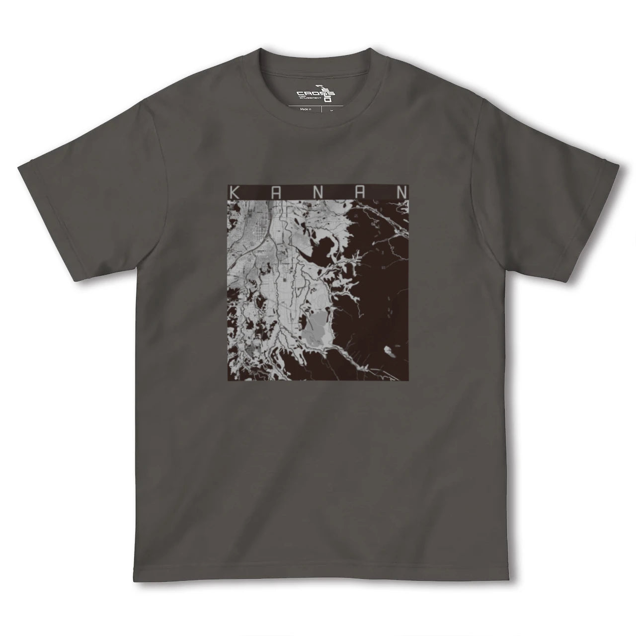 【河南(大阪府)】地図柄ヘビーウェイトTシャツ