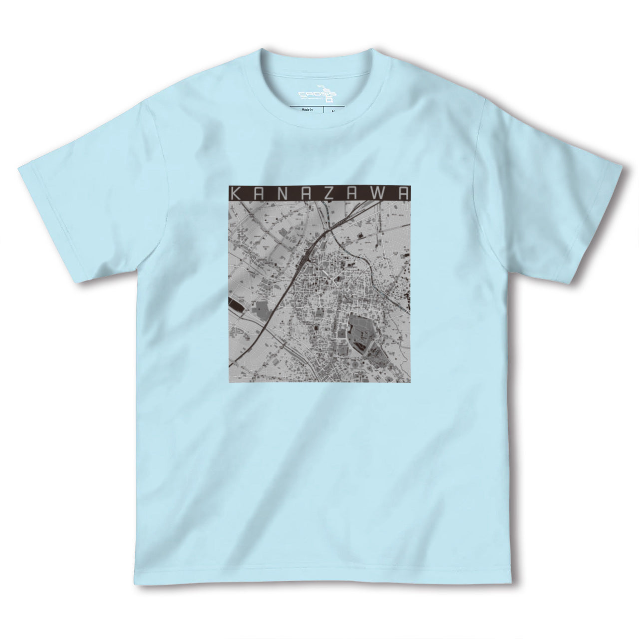 【金沢(石川県)】地図柄ヘビーウェイトTシャツ