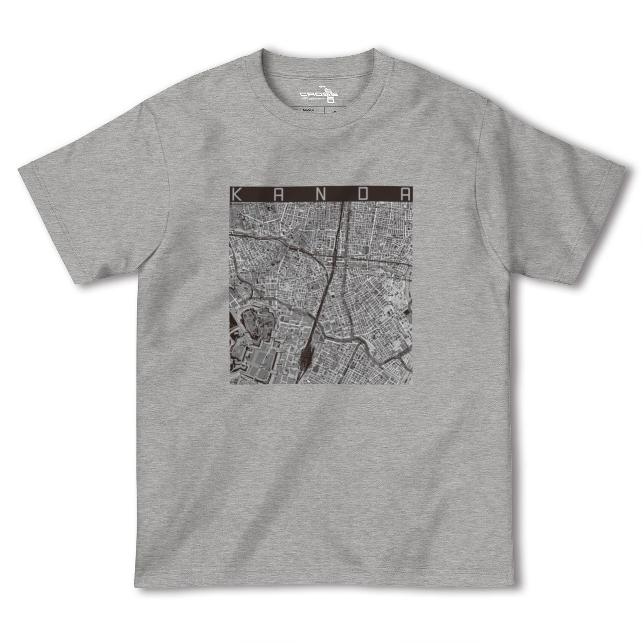 【神田(東京都)】地図柄ヘビーウェイトTシャツ