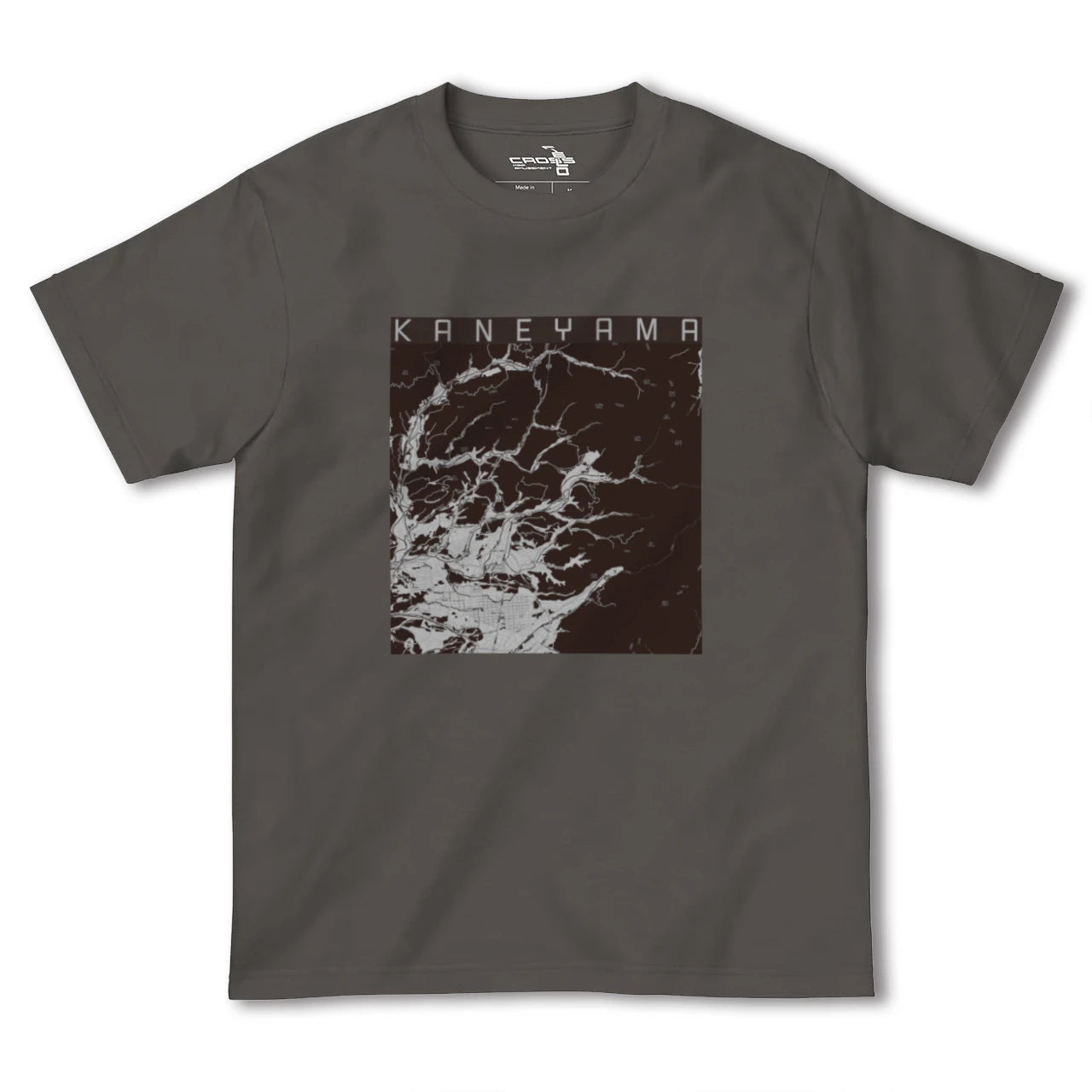 【金山(山形県)(山形県)】地図柄ヘビーウェイトTシャツ