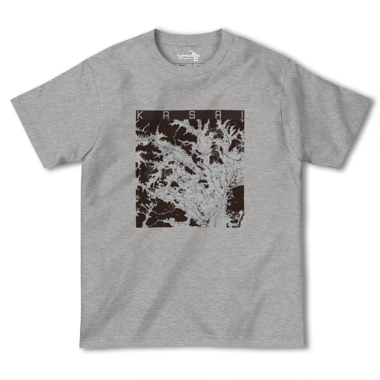 【加西(兵庫県)】地図柄ヘビーウェイトTシャツ