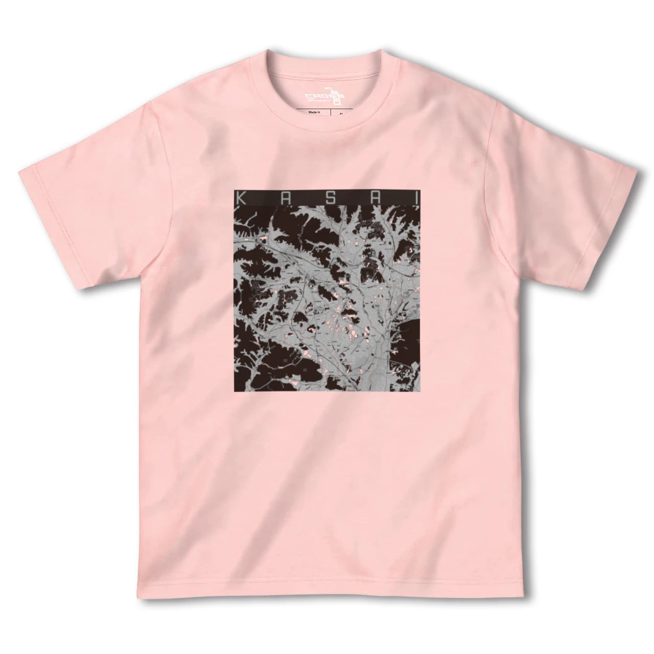 【加西(兵庫県)】地図柄ヘビーウェイトTシャツ