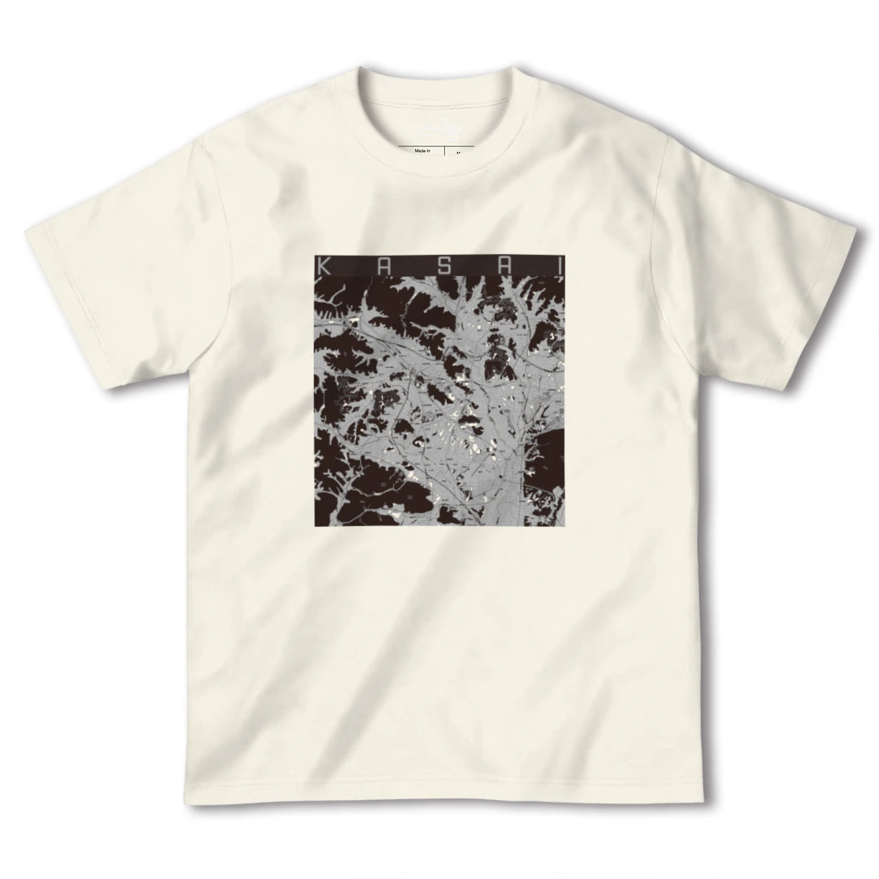 【加西(兵庫県)】地図柄ヘビーウェイトTシャツ