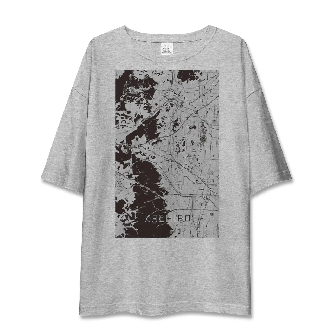 【香芝(奈良県)】地図柄ビッグシルエットTシャツ