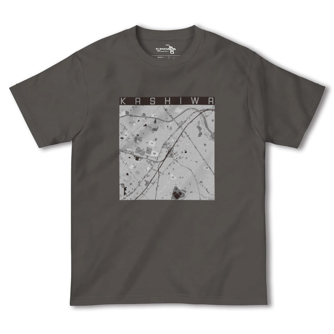 【柏(千葉県)】地図柄ヘビーウェイトTシャツ