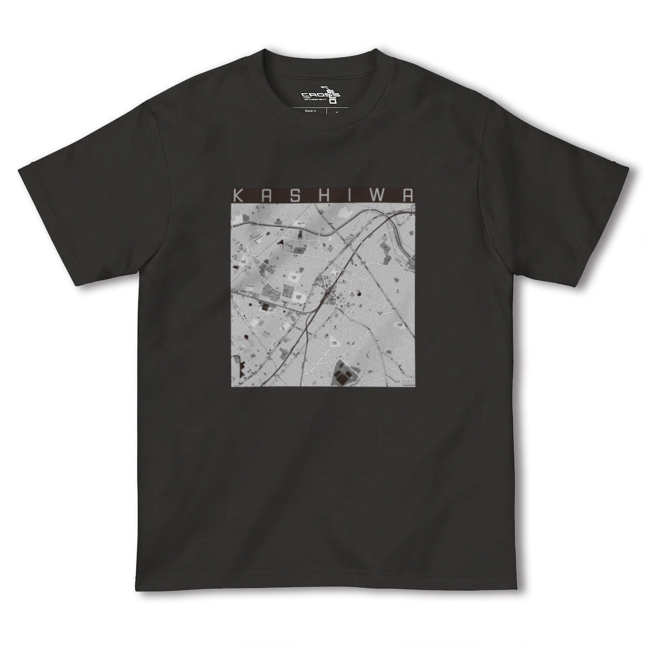 【柏(千葉県)】地図柄ヘビーウェイトTシャツ