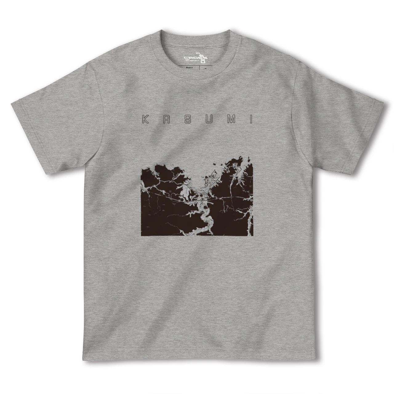 【香住(兵庫県)】地図柄ヘビーウェイトTシャツ